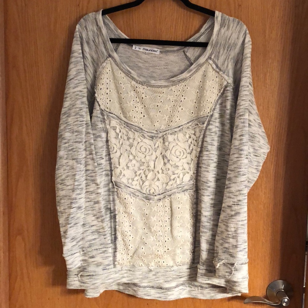 Maurice’s lightweight sweatshirt